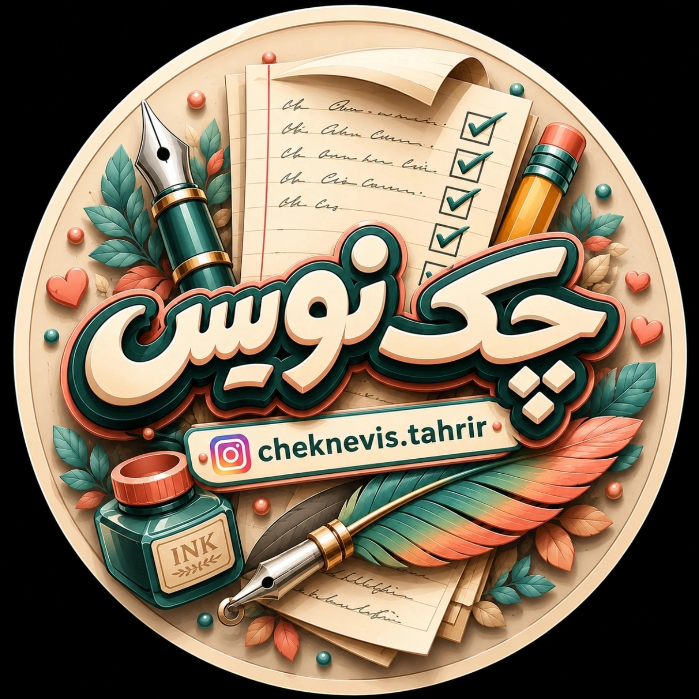 چک نویس تحریر
